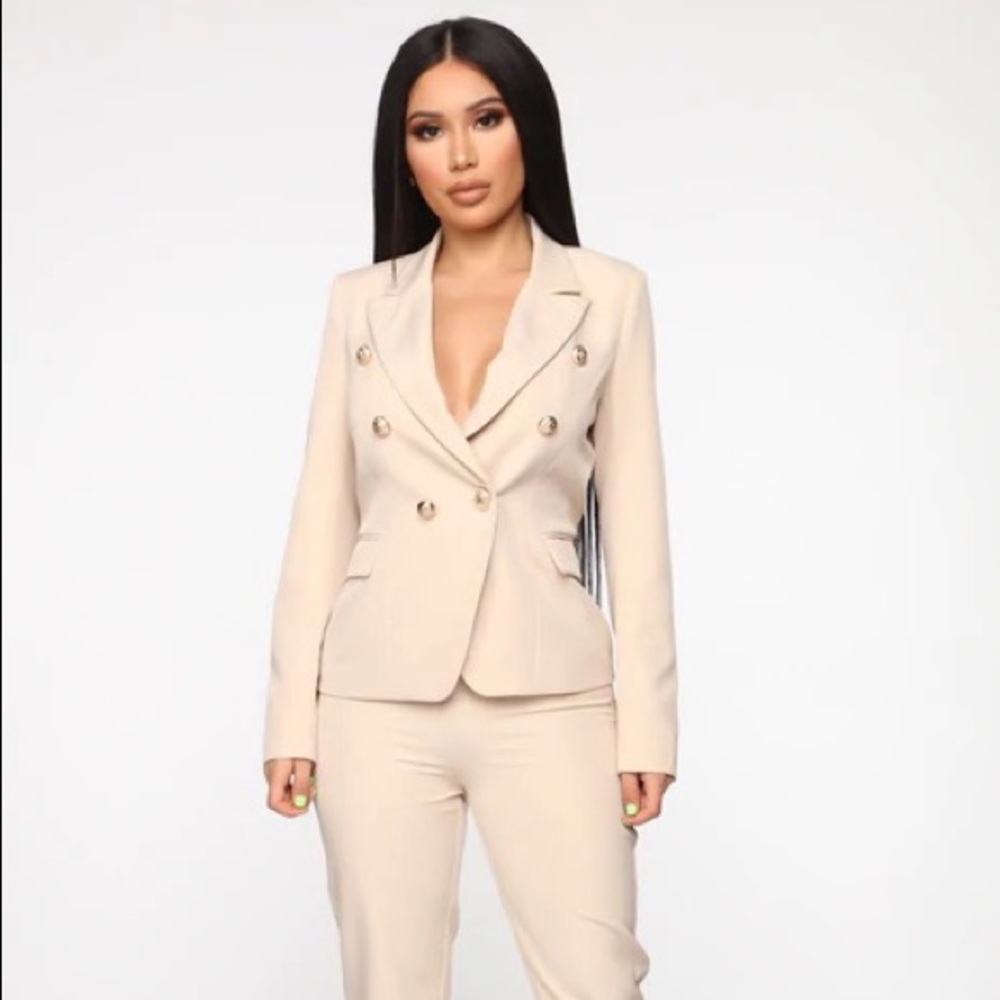 Fashion nova suit set